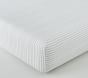 Stripe Organic Jersey Crib Fitted Sheet