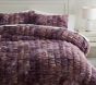 Ruched Faux-Fur Comforter &amp; Sham