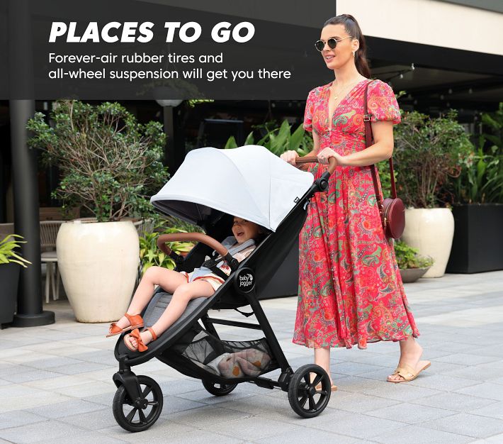 Baby Jogger City Mini GT2 Stroller Slate Pottery Barn Kids