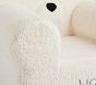 Kids Anywhere Chair®, Ivory Sherpa Bear Slipcover Only
