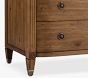 Chris Loves Julia Aged Oak 6-Drawer Dresser (56w x 20d&quot;)