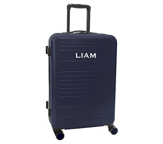 Bryant Indigo Hard-Sided Spinner Luggage | Pottery Barn Kids