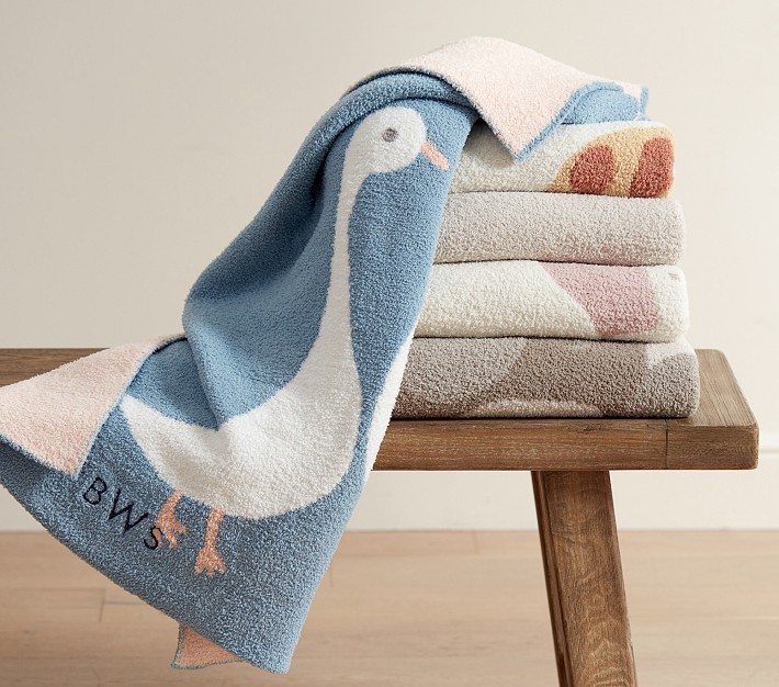 Fuzzy Duck Baby Blanket Pottery Barn Kids