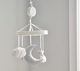 Skye Moon Stars Crib Mobile Pottery Barn Kids