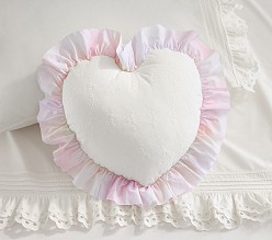 LoveShackFancy Tie-Dye Heart Pillow
