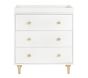 Babyletto Lolly 3-Drawer Dresser &amp; Topper Set (34w x 20d&quot;)