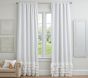 Ruffle Bottom Blackout Curtain