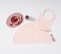Printed Silicone Bib, Placemat &amp; EZPZ Feeding Set