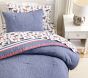 Reversible Nantucket Stripe Comforter &amp; Shams