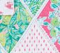 Lilly Pulitzer Party Patchwork Quilt Sham