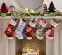 Light-Up Quilted Christmas Stocking Collection