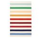 Rainbow Rugby Stripe Rug