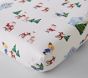 Open Box: Rudolph® Organic Crib Fitted Sheet, Cotton Percale