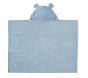 Hippo Plush Baby Hooded Towel