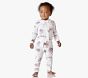 Blush Heritage Santa Organic Cotton Baby Pajama