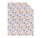 Floral Dino Organic Duvet Cover &amp; Shams