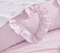 Heart Swiss Dot Comforter &amp; Shams