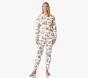 Open Box: Gingerbread Organic Cotton Adult Pajama Set
