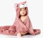 Fox Faux Fur Baby Hooded Towel