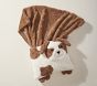Jack Spaniel Faux Fur Pillow &amp; Throw Blanket Set
