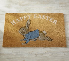 Peter Rabbit™ Easter Doormat | Pottery Barn Kids