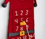 west elm x pbk Felt Santa Advent Calendar