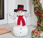 Sisal Snowman Outdoor Decor