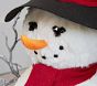 Sisal Snowman Outdoor Decor