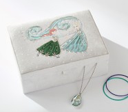 ポッタリーバーン アクセサリーケース ジュエリーボックス ジュエリーボックス アクセサリーケース アクセサリー収納 木製