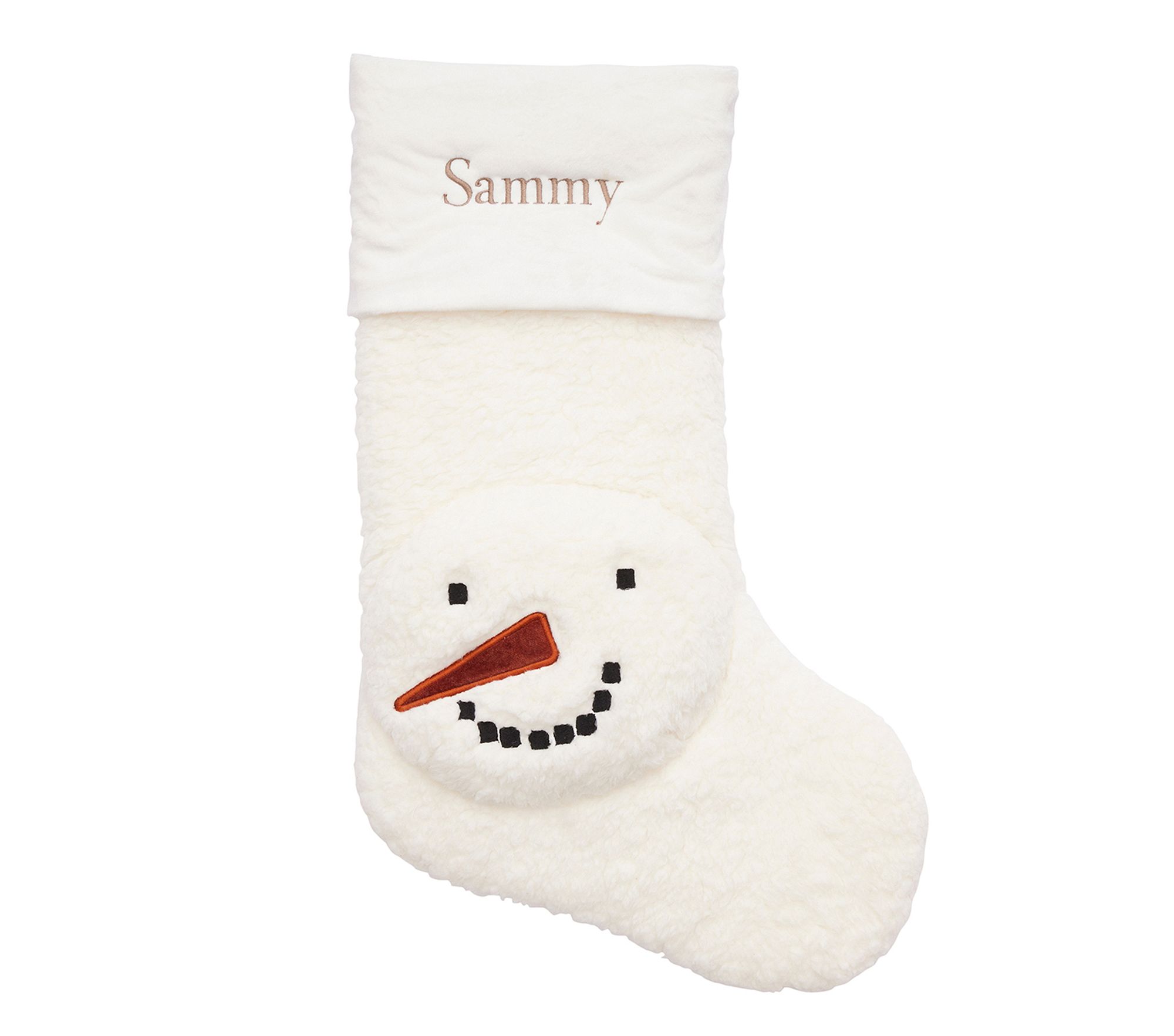 Sherpa Cozy Critter Christmas Stocking Collection
