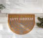 Hanukkah Menorah Doormat