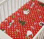 Dr. Seuss's The Grinch™ Festive Flannel Organic Crib Fitted Sheet