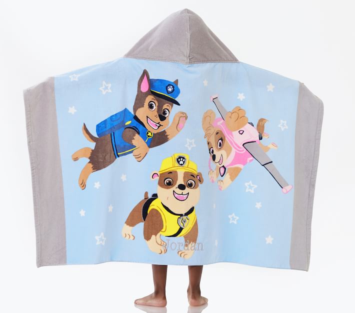 PAW Patrol™ Beach Hooded Towel for Kids Pottery Barn Kids