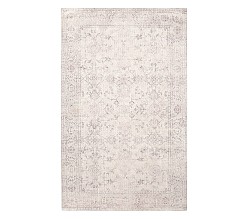 Lila Floral Antique Rug