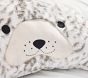 Cozy Snow Leopard Critter Pillow