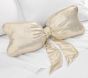 Gold Bow Pillow