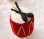 Felted 12 Days of Christmas Ornament, Set of 12