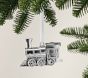Train Silver Keepsake Ornament