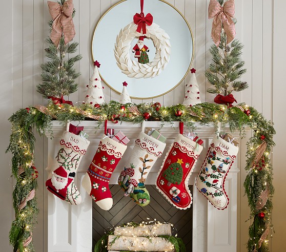 Riley Sheehey Needlepoint Christmas Stocking Collection