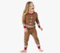 Heirloom Gingerbread Organic Cotton Kid Pajama Set