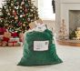 Letters to Santa Green Santa Bag