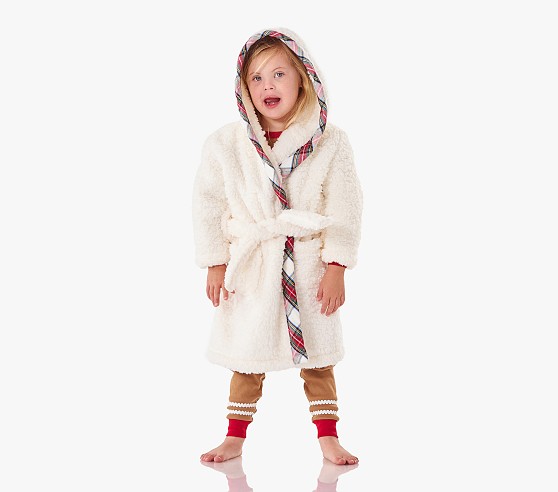thumbnail image 2 of Ikevan Girls Fleece Hooded R𝐨bes Warm Tie Dye Printed Plush Bath R𝐨be Soft Flannel R𝐨be For Kids Soft (Pink, 4-6 Years 2 of 14
