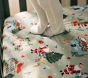 Candy Cane Village Organic Crib Fitted Sheet