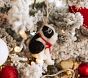 Felted Holiday Dogs Ornaments, Set of 5