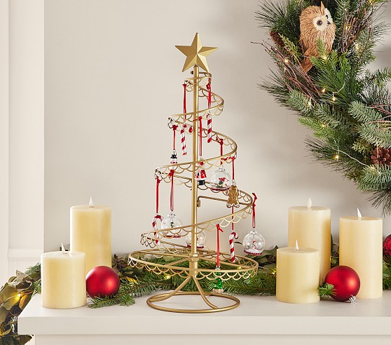 Premium Flickering Flameless Tree Candles | Pottery Barn Kids