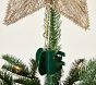 Wrapped Star Light-Up Tree Topper