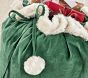 Green Velvet Santa Bag