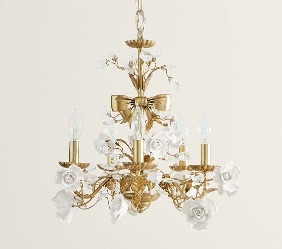 west elm x pbk Floral Burst Modern Bedroom Chandelier