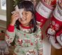 Candy Cane Village Organic Cotton Kid Pajama Set