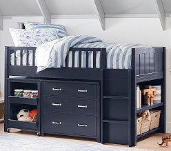 Camp Storage Low Loft Bed